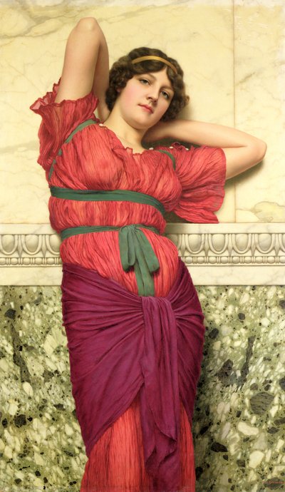 Kontemplation von John William Godward
