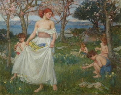 Frühlingslied von John William Waterhouse