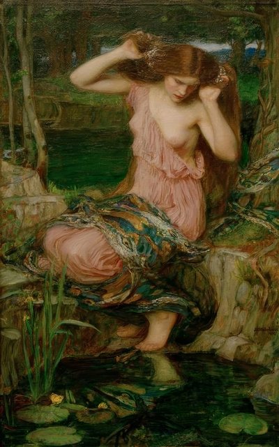 Lamia von John William Waterhouse