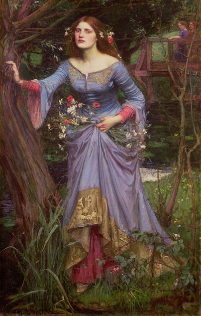 Ophelia, 1910 von John William Waterhouse