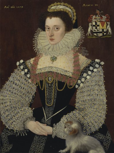 Frances, Lady Brydges von John the Younger Bettes