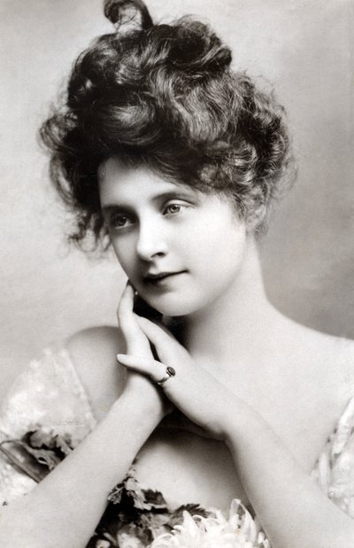 Billie Burke 1885-1970, amerikanische Schauspielerin, 1908 von Johnston and Hoffman