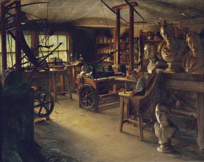 James Watts Werkstatt, 1889 von Jonathan Pratt