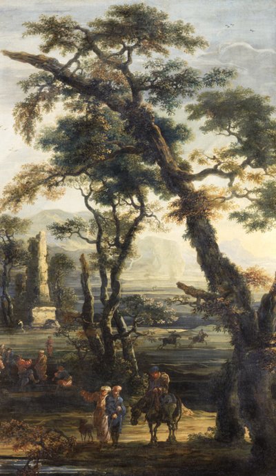 Landschaft mit Bettlern von Joos or Josse de Momper