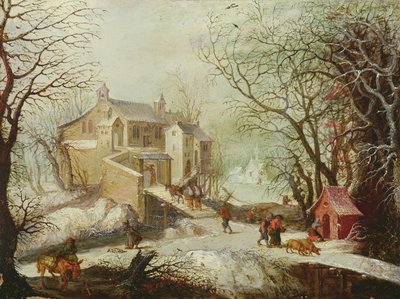 Winterlandschaft von Joos or Josse de Momper