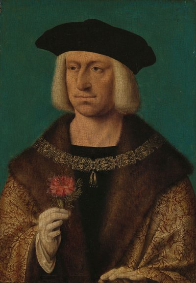 Porträt von Maximilian I., ca. 1530 von Joos van Cleve