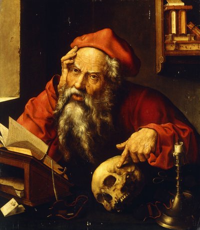 Heiliger Hieronymus von Joos van Cleve
