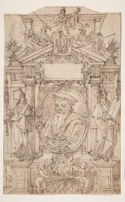 Porträt von Tiberio Deciani von Joos van Winghe