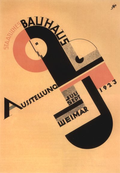 Die Bauhaus-Ausstellung in Weimar von Joost Schmidt