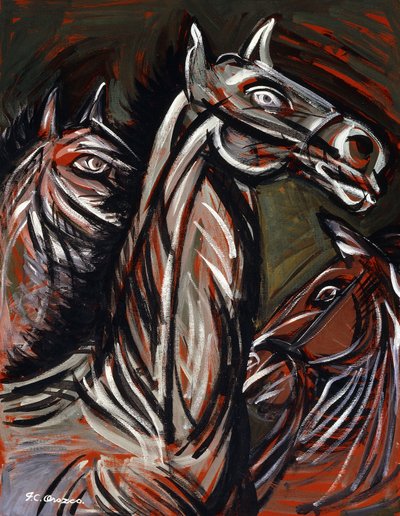Pferde von José Clemente Orozco