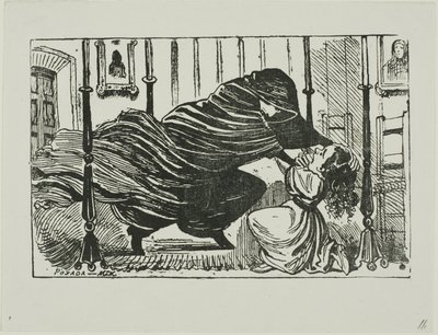 Illustration für eine Geschichte von José Guadalupe Posada