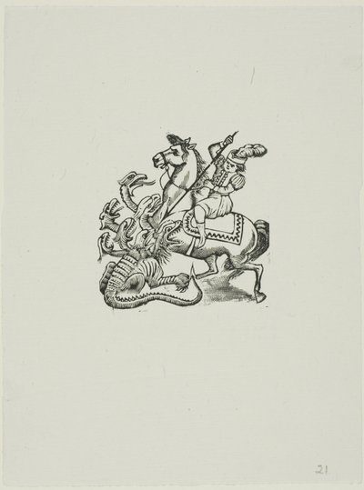 Sankt Georg von José Guadalupe Posada