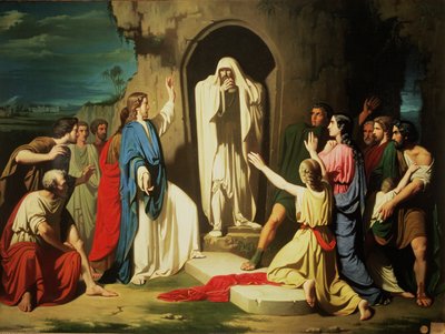 Die Auferstehung des Lazarus von Jose Casado del Alisal