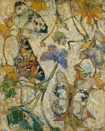 Schmetterlinge; Les Papillons, 1918 von Josef Albert
