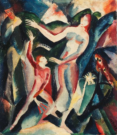 Der exotische Tanz von Josef Eberz