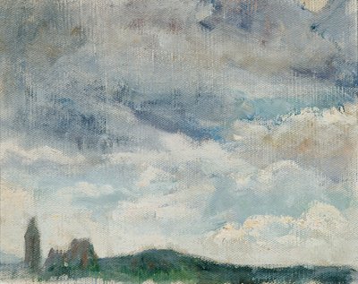 Landschaft mit Blick auf Perchtoldsdorf von Josef Engelhart