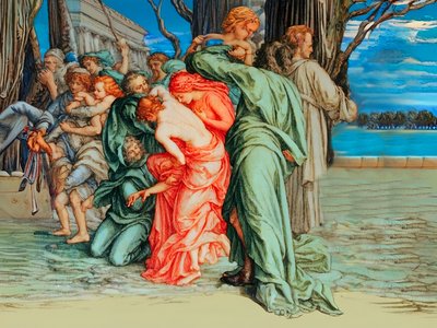 Korachs Rebellion von Josef Johann Michel