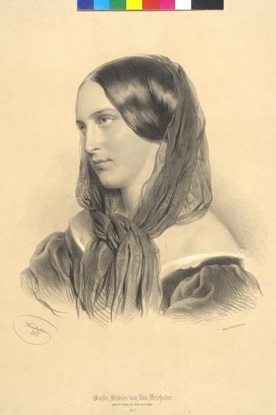 Emilie Kriehuber von Josef Nikolaus Kriehuber