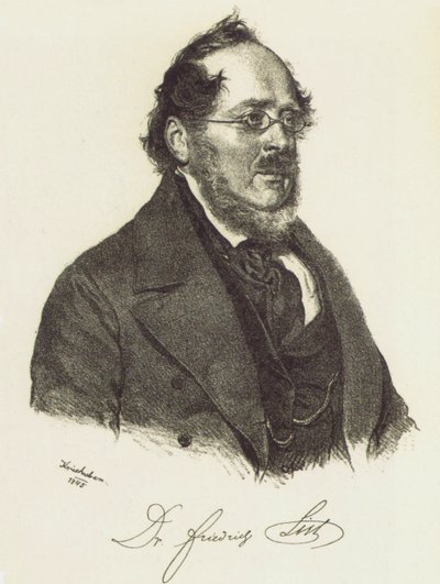 Friedrich List 1789-1846 von Josef Nikolaus Kriehuber