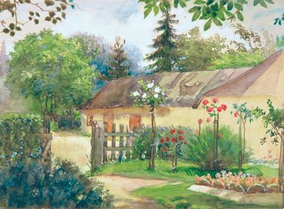 Gartenansicht von Josef Wawra