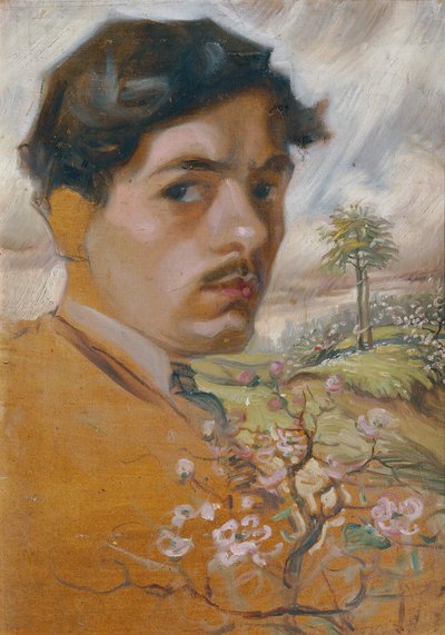 Selbstbildnis von Josef Wawra