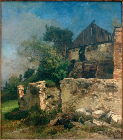 Alter Stadel bei Tölz von Josef Wenglein