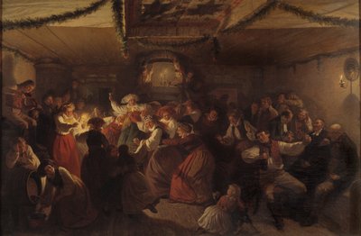 Die Hochzeit in Vingåker von Josef Wilhelm Wallander
