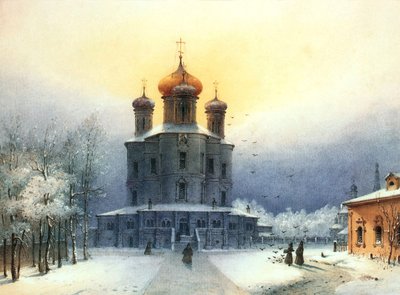 Donskoi-Kloster, 1850er Jahre von Joseph Andreas Weiss
