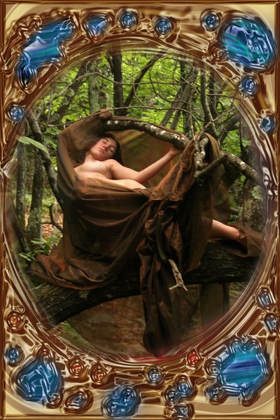 Venus im Wald von Joseph Angilella Auquier
