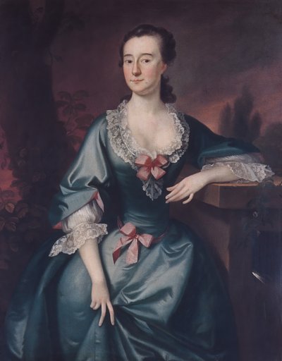 Mrs. David Chesebrough von Joseph Blackburn