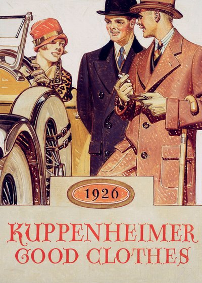 Kuppenheimer Gute Kleidung von Joseph Christian Leyendecker