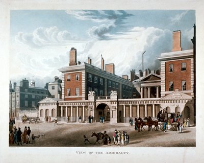 Das Admiralität, Whitehall, Westminster, London, 1818 von Joseph Constantine Stadler