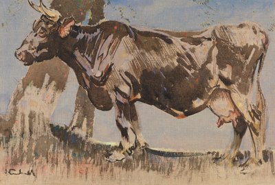 Die alte Kuh von Joseph Crawhall