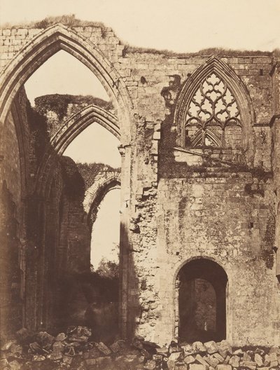 Bolton Priory. Von Süden, 1850er Jahre von Joseph Cundall