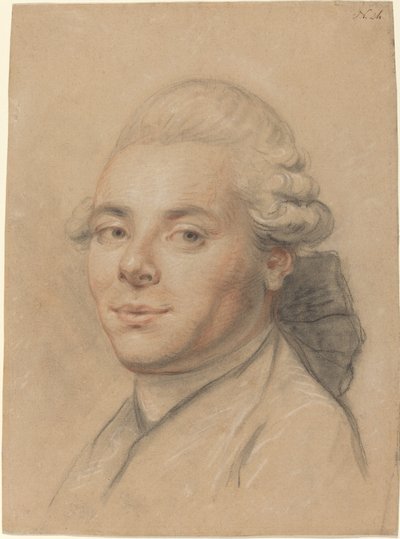 Kopf eines Gentlemans [recto] von Joseph Ducreux