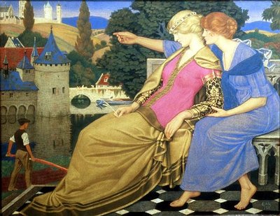 Belgien unterstützt von Hoffnung von Joseph Edward Southall
