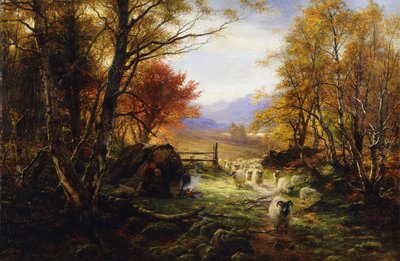 Wechselnde Weiden, Abend von Joseph Farquharson