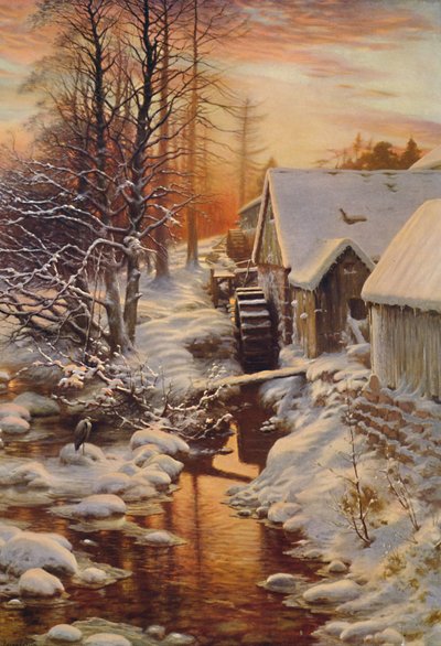 Das Schweigen des Schnees, 1907 von Joseph Farquharson