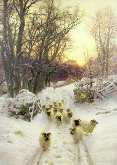 Die Sonne hatte den Wintertag geschlossen von Joseph Farquharson