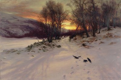 Wenn der Westen im Abendglanz erstrahlt von Joseph Farquharson