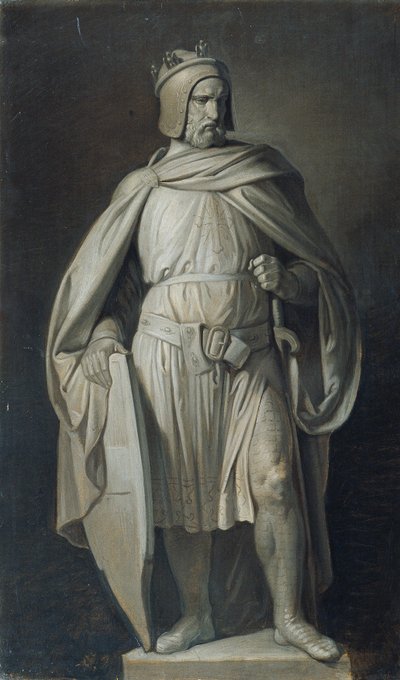 Entwurf für eine Figur des Wiener Rathauses von Joseph Hasslwander