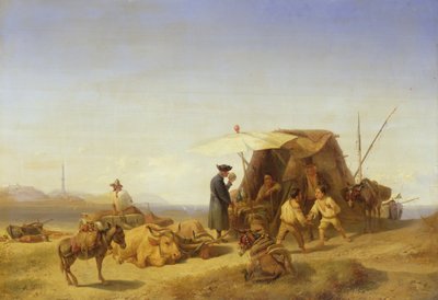 Landschaft in Italien von Joseph Heinrich Marr