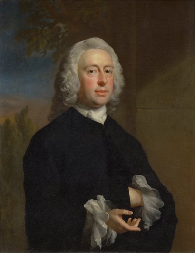 Ein Unbekannter Mann in Schwarz von Joseph Highmore