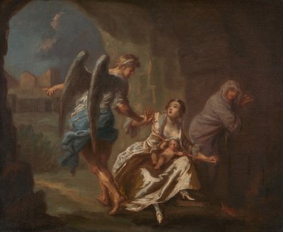 Der Engel der Barmherzigkeit, ca. 1746 von Joseph Highmore