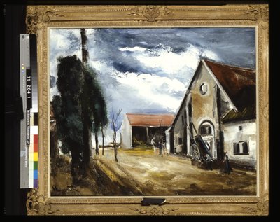 Hof eines Bauernhofs von Joseph Jacob Plenck