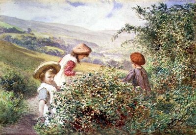 Die Brombeerpflücker von Joseph Kirkpatrick