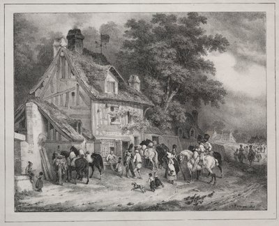 Erinnerung an die Normandie von Joseph Louis Hippolyte Bellange