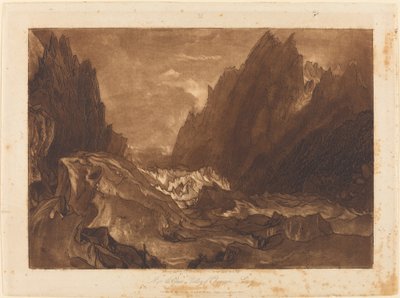 Mer de Glace von Joseph Mallord William Turner