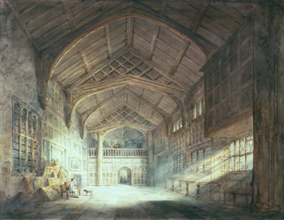 Mitton Hall, Lancashire von Joseph Mallord William Turner
