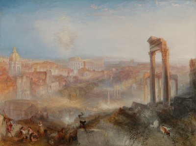 Modernes Rom, Campo Vaccino von Joseph Mallord William Turner